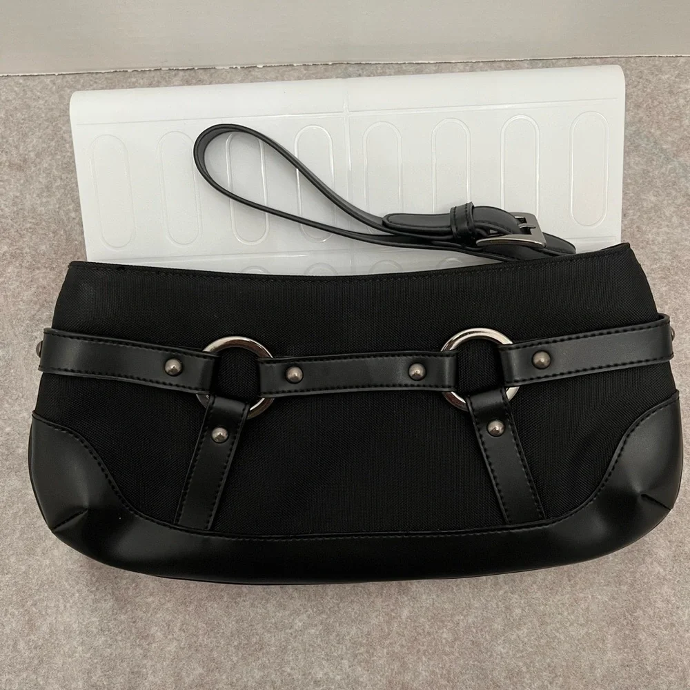 Prague Black Wristlet/Purse